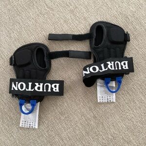Burton Black Adult Wrist Guards Size Small